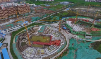 洋縣全民健身中心建設(shè)項(xiàng)目進(jìn)展順利