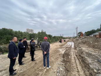 中國農(nóng)業(yè)發(fā)展銀行西鄉(xiāng)縣支行一行至西鄉(xiāng)縣文旅場館建設PPP項目地實地調(diào)研